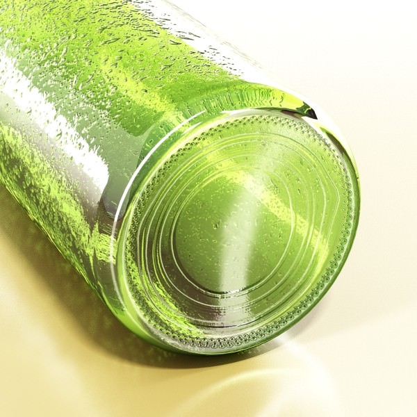 Beers Bottles 3D model_10