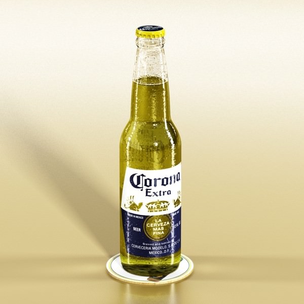 Beers Bottles 3D model_31