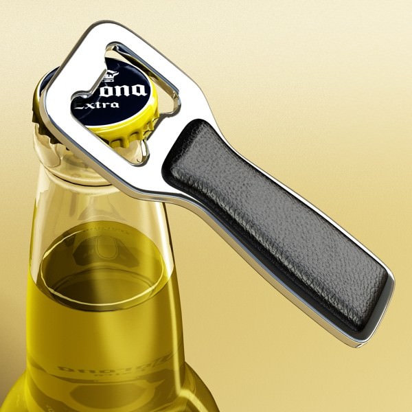 Beers Bottles 3D model_57