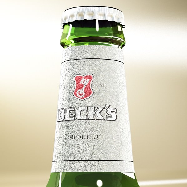 Beers Bottles 3D model_8