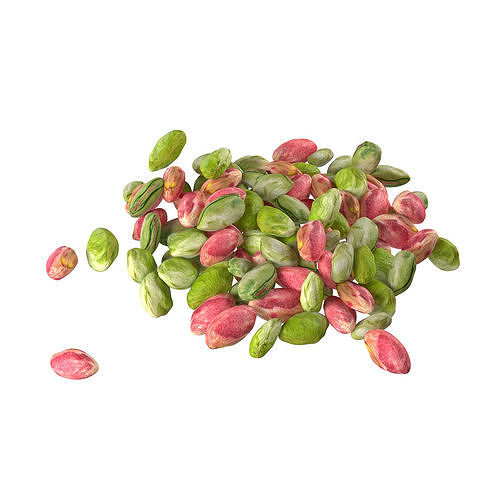 Pistachio Kernel pile     Low-poly 3D model