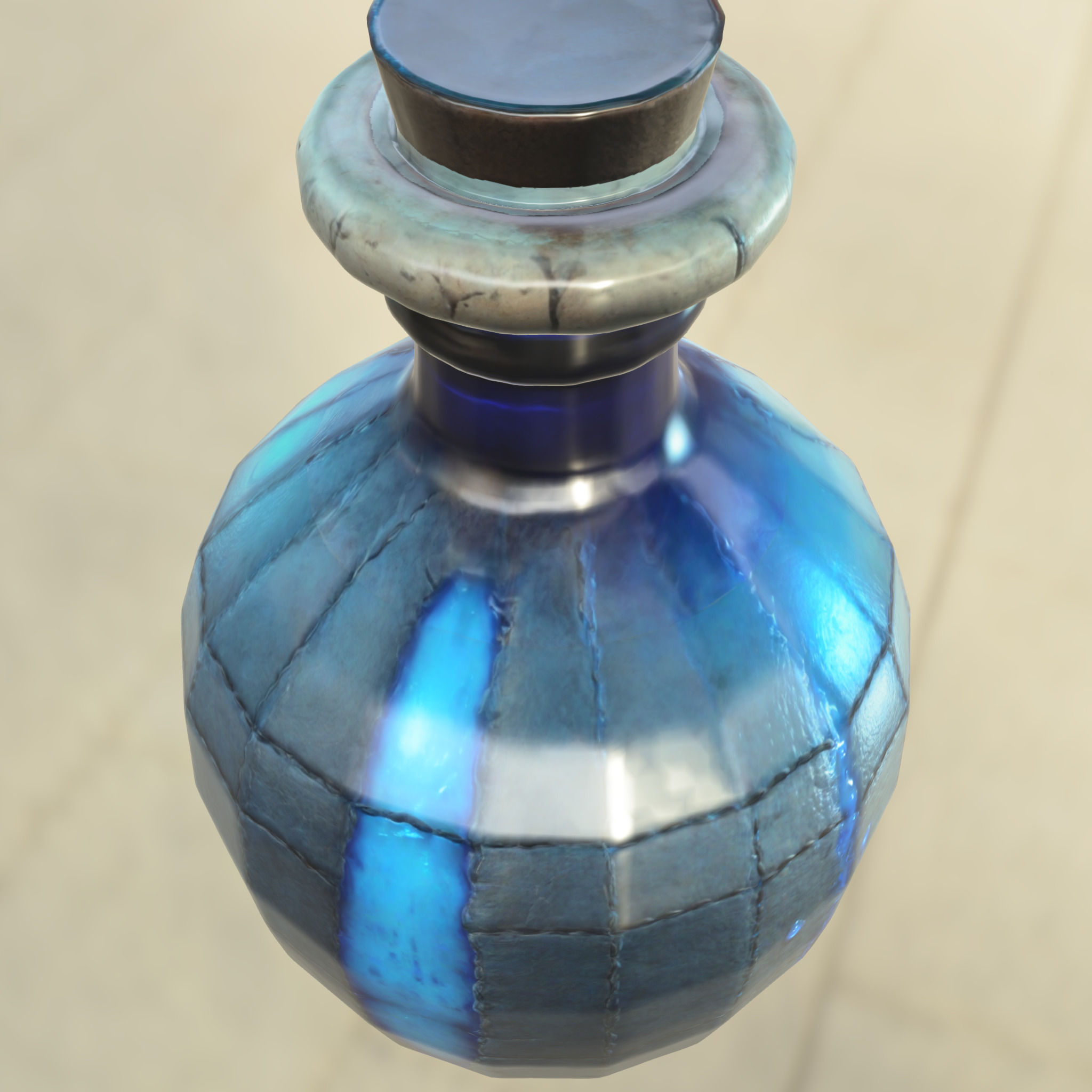 Arcane Core Vial  Magical Energy Bottle 3D model_2