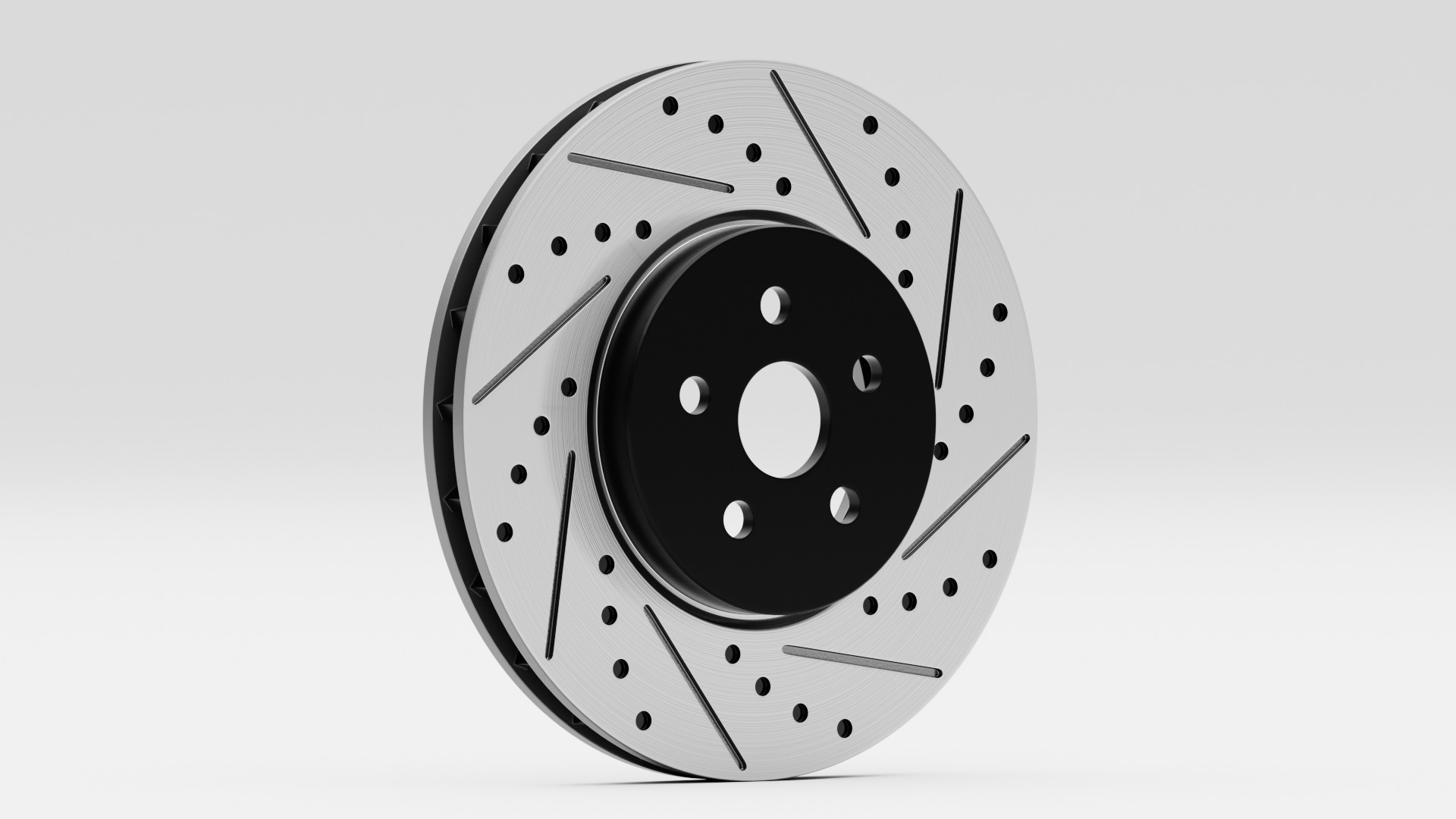 Vortex-X Brake Caliper and Brake Disc 3D model_5