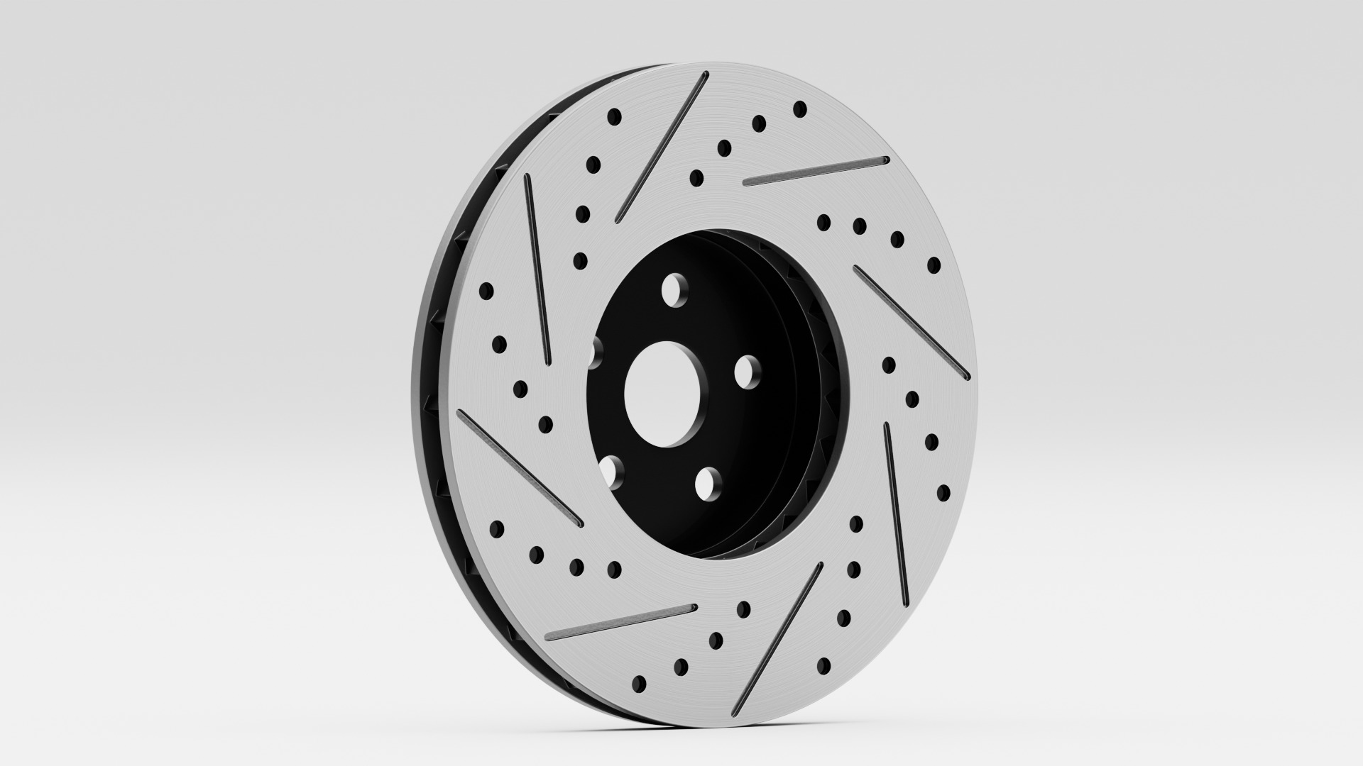 Vortex-X Brake Caliper and Brake Disc 3D model_4