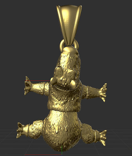 3D PLASTIC ANIMALS PENDANT 3D print model