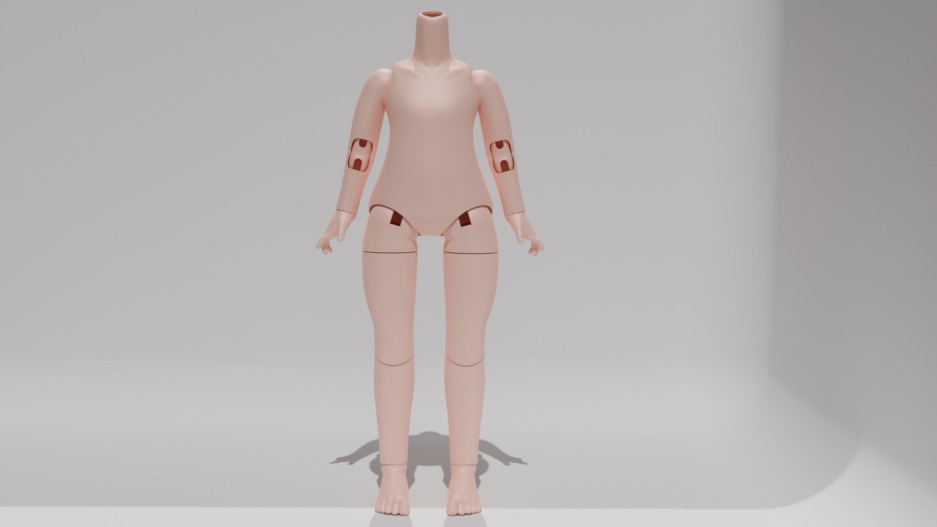 ball jointed doll BJD 3D print model_1
