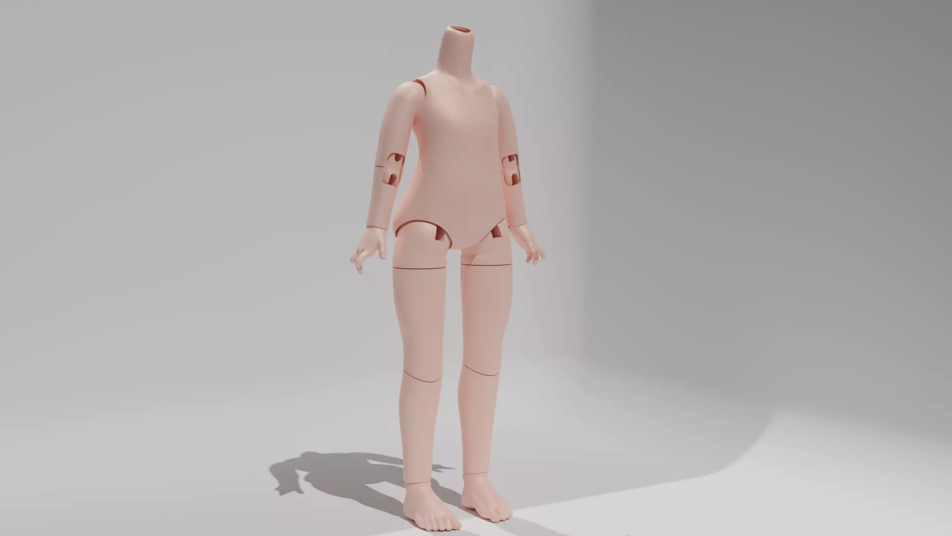 ball jointed doll BJD 3D print model_0