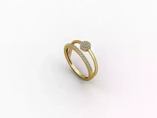 Gold Ring Print 3d Ring stl