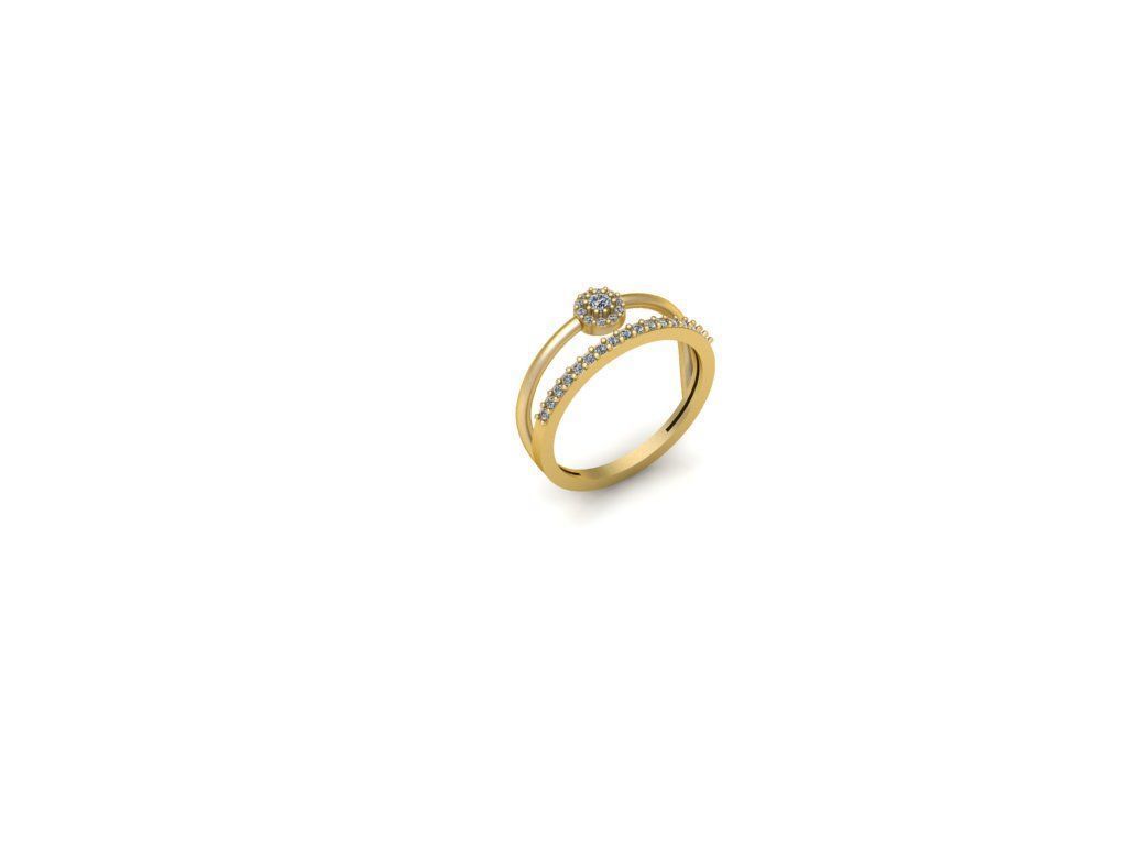 Gold Ring Print 3d Ring stl 3D print model_3