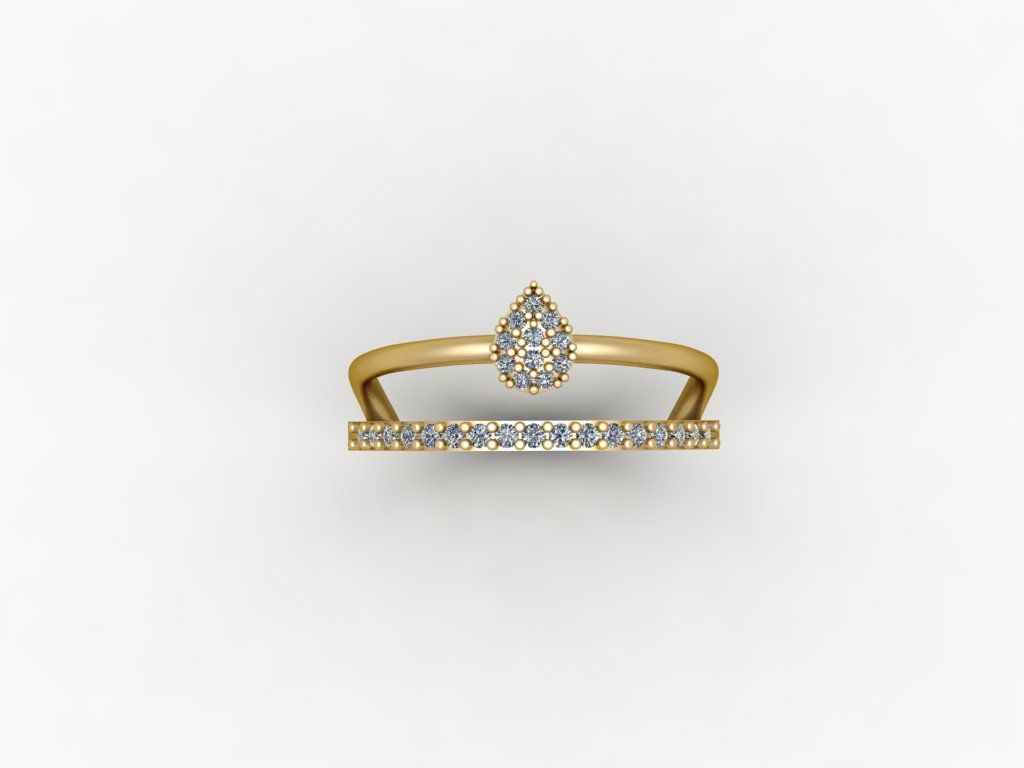 Gold Ring Print 3d Ring stl 3D print model_2
