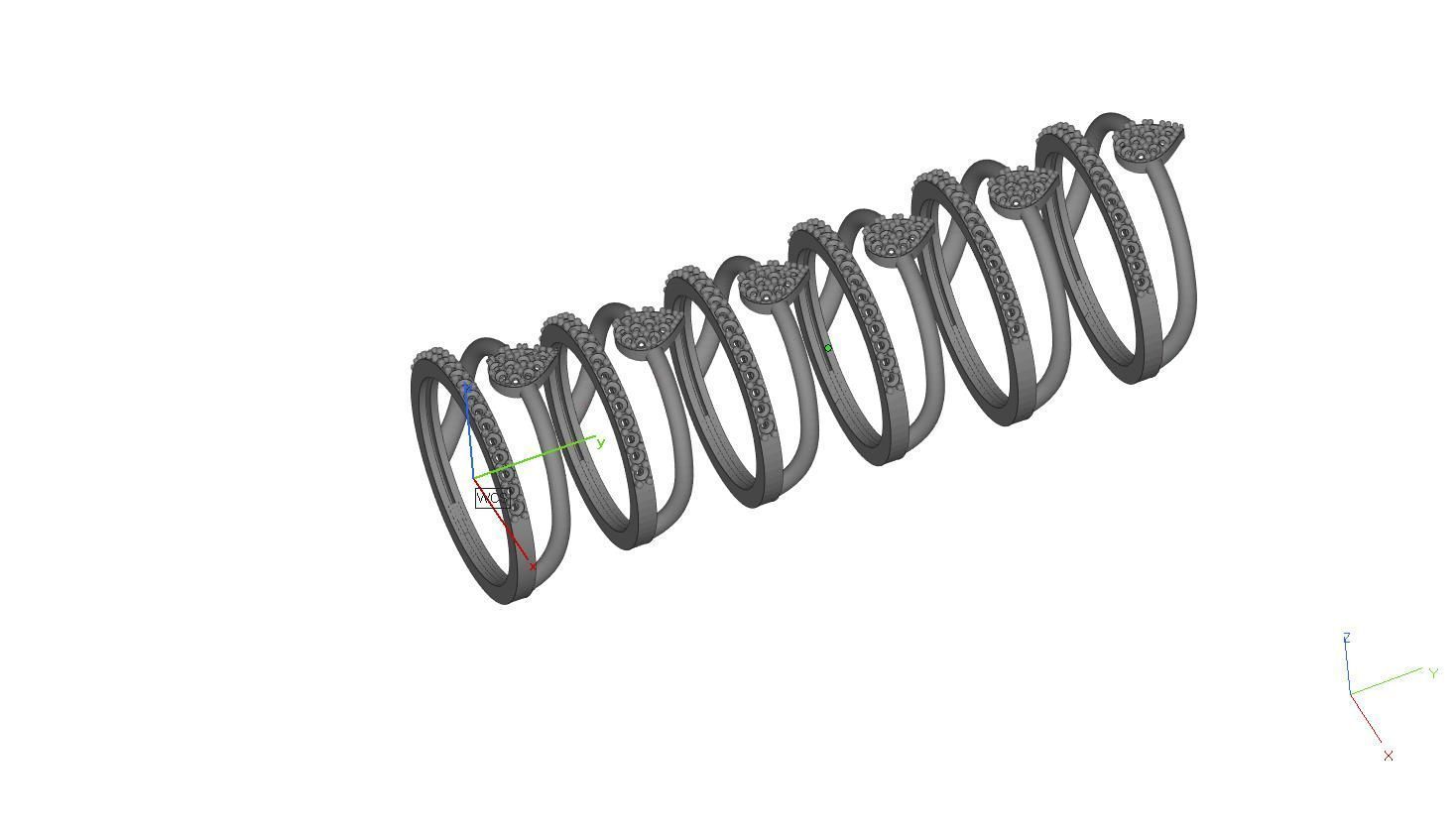 Gold Ring Print 3d Ring stl 3D print model_4