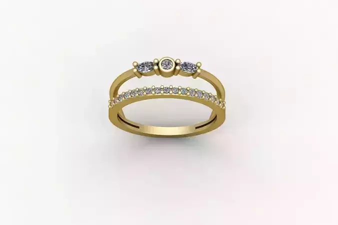 Gold Ring Print 3d Ring stl 