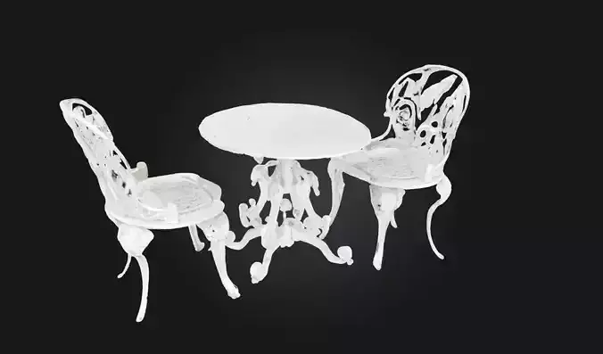 Garden Bistro Set  Charming Outdoor Dining Ensemble