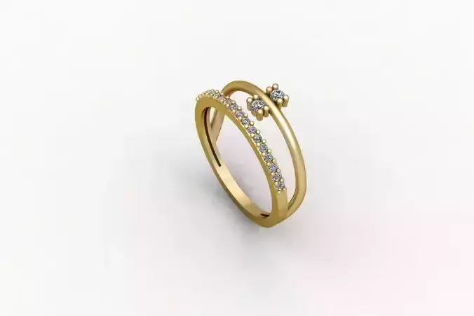 Gold Ring Print 3d Ring stl 