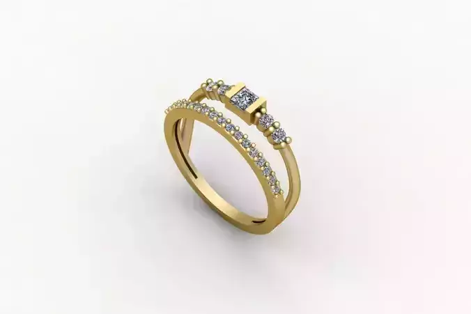 Gold Ring Print 3d Ring stl