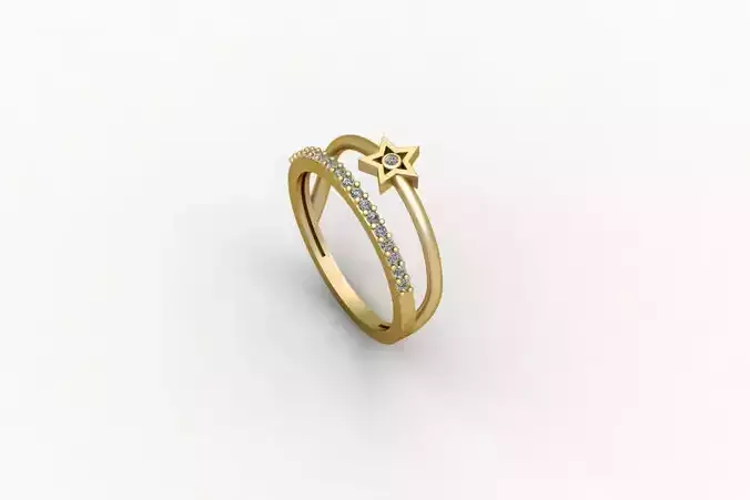 Gold Ring Print 3d Ring stl 