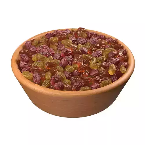 Raisins mix bowl 