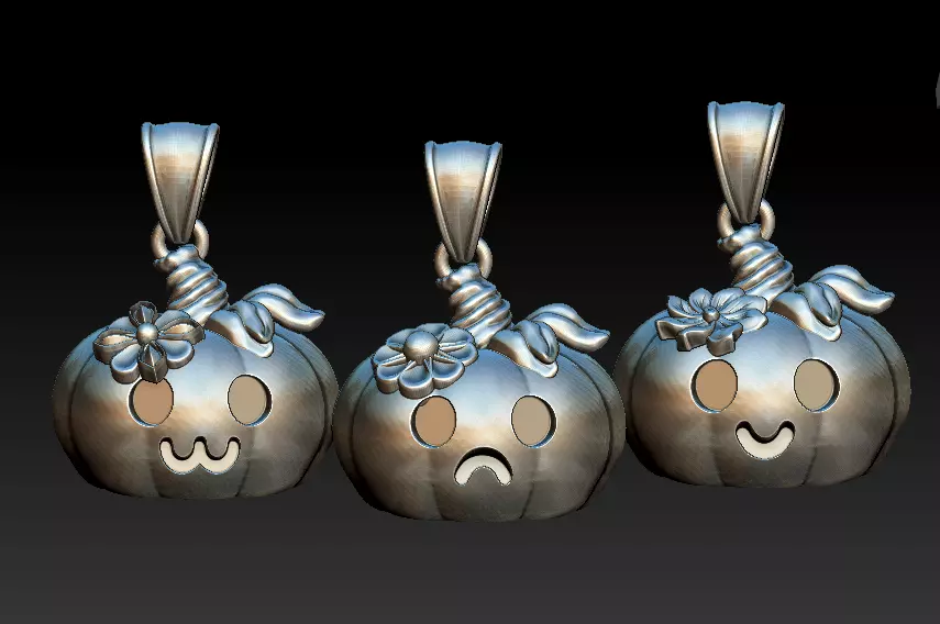 FOOD PLASTIC PENDANT 3D print model