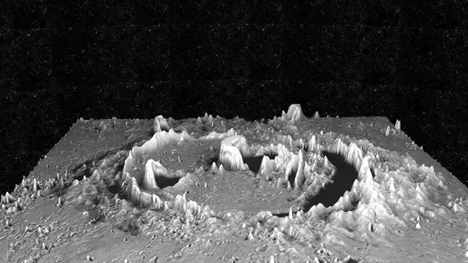 Cassini Lunar Crater