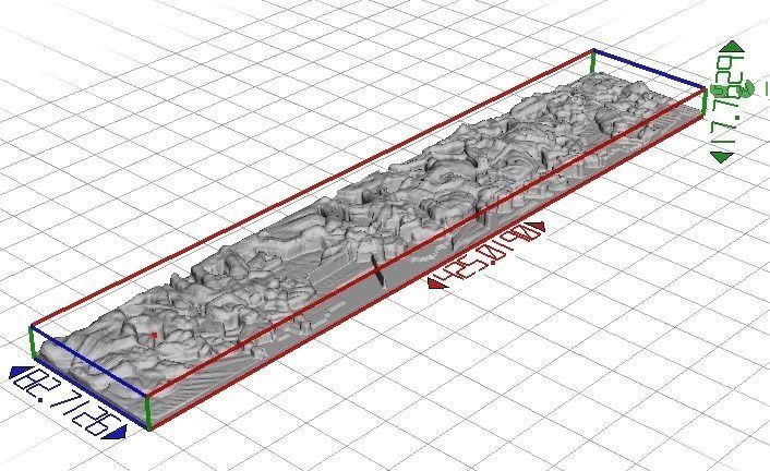 Triumphal Arch bas-relief 3D print model_4