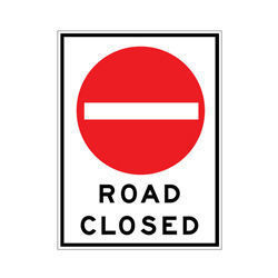 Roblox Road Closed Props Low-poly 3D model_1