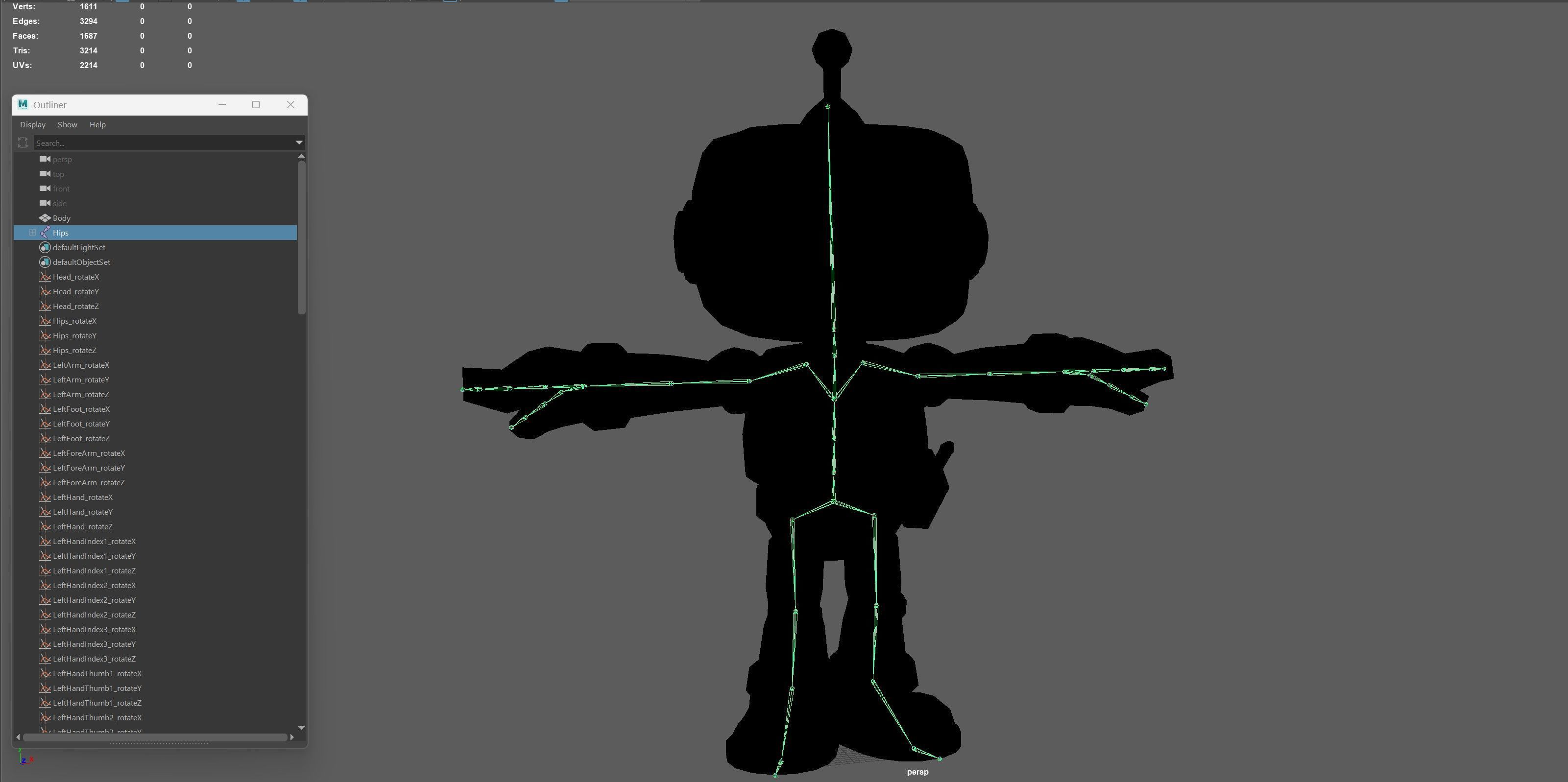 Minirobotic3 Low-poly 3D model_14