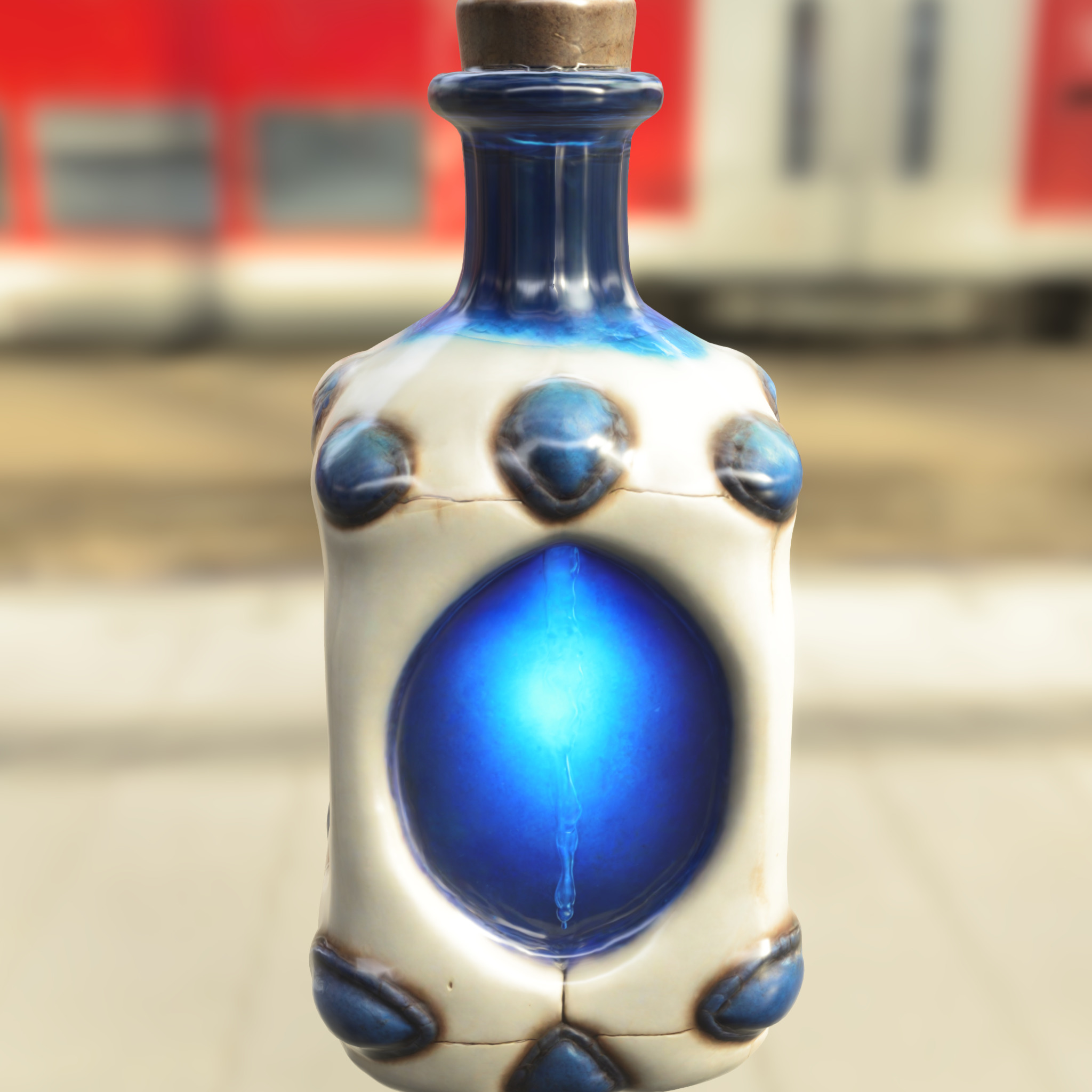 Voidheart Mana Flask  3D model_3