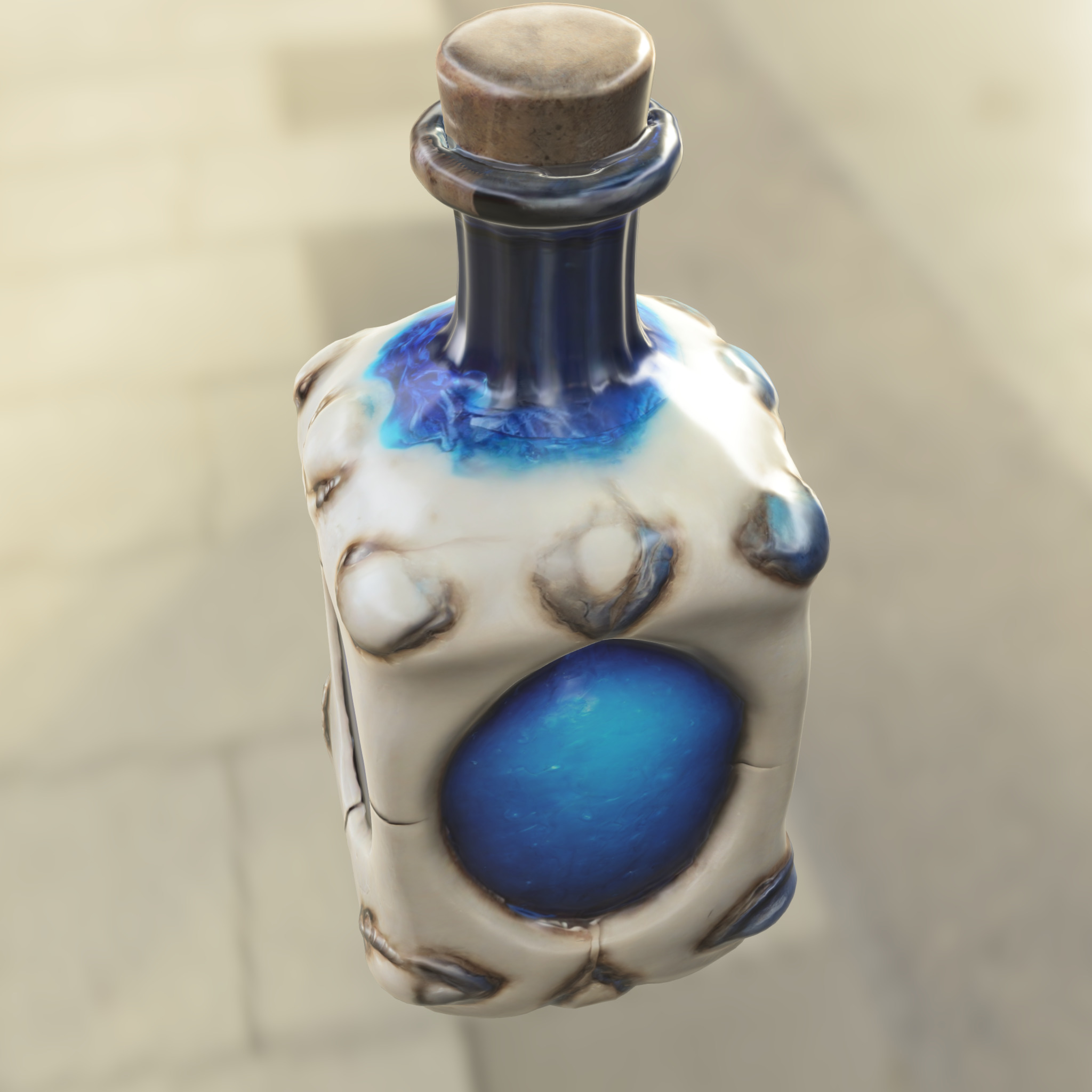 Voidheart Mana Flask  3D model_1