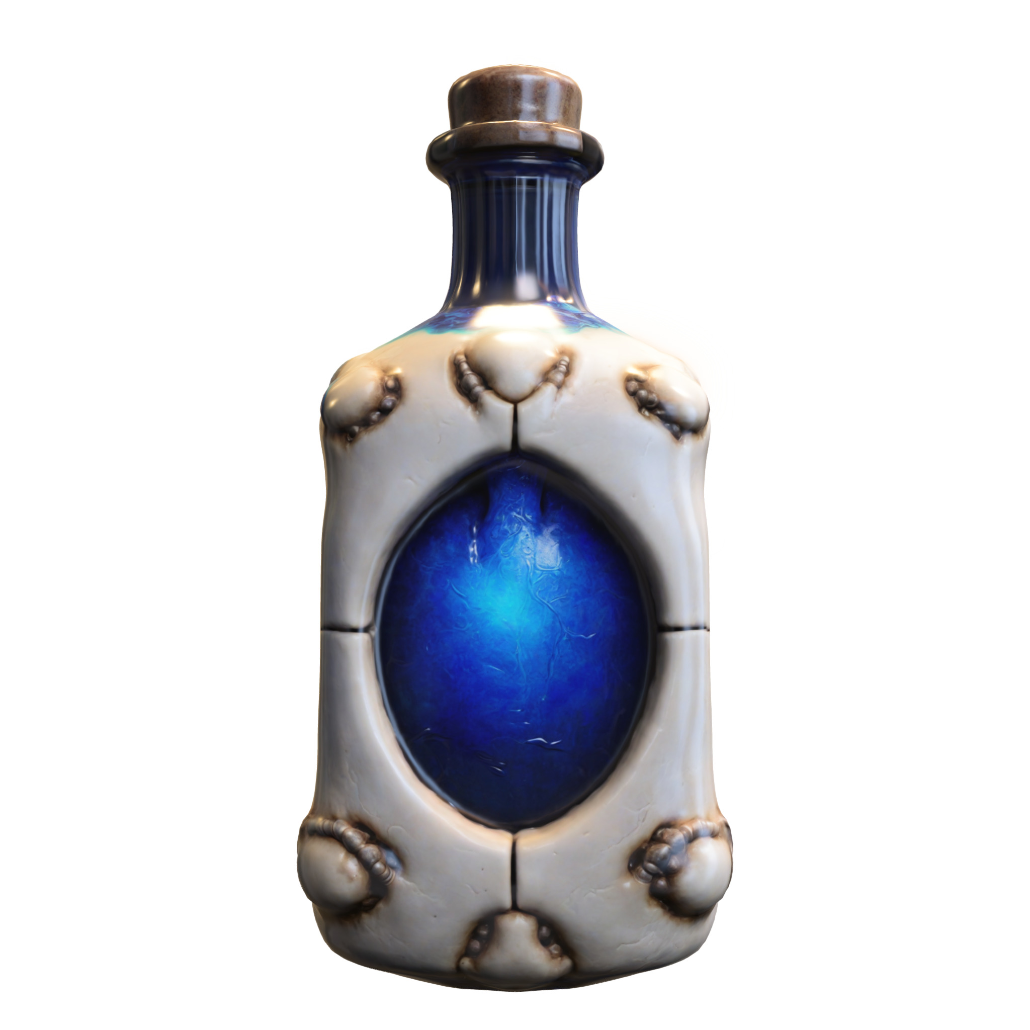 Voidheart Mana Flask  3D model_2