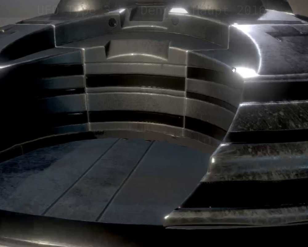 UFO Type 3 Animated and Game Ready Low-poly 3D model_51