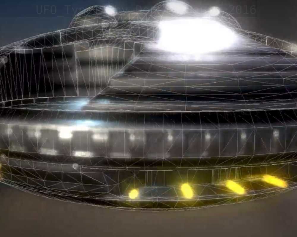 UFO Type 3 Animated and Game Ready Low-poly 3D model_54