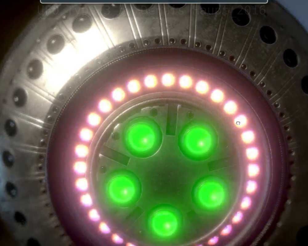 UFO Type 3 Animated and Game Ready Low-poly 3D model_6