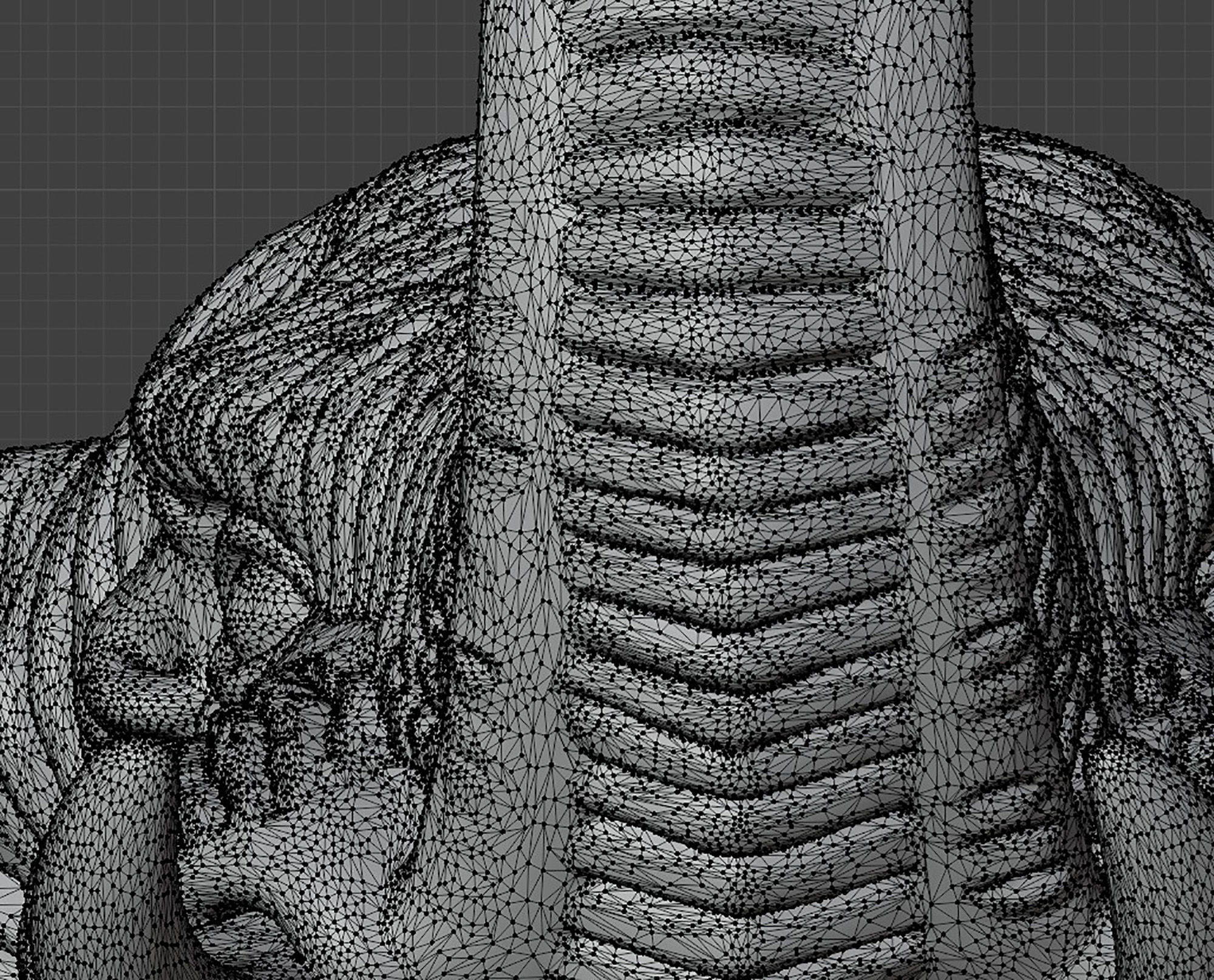 Elephant Bust 3D Print Model 3D print model_5