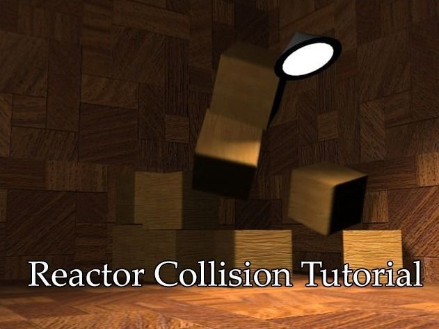 Reactor collision animation end scene Free 3D model