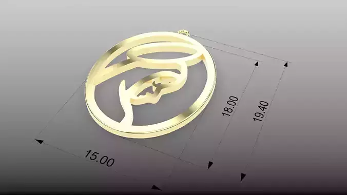 Our Lady of Aparecida Religious Pendant