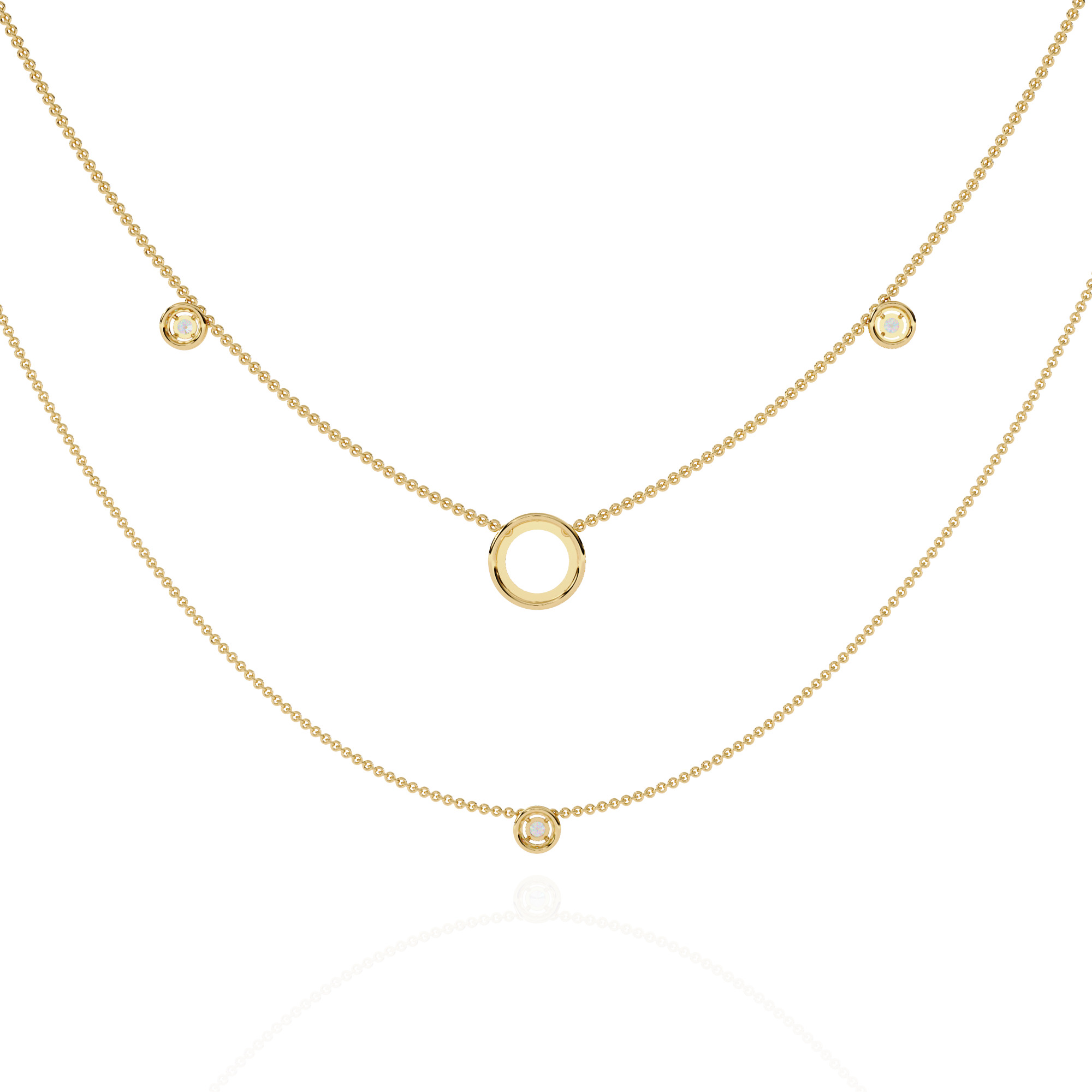 NECKLACE DIAMOND -CAD-047 3D model_4