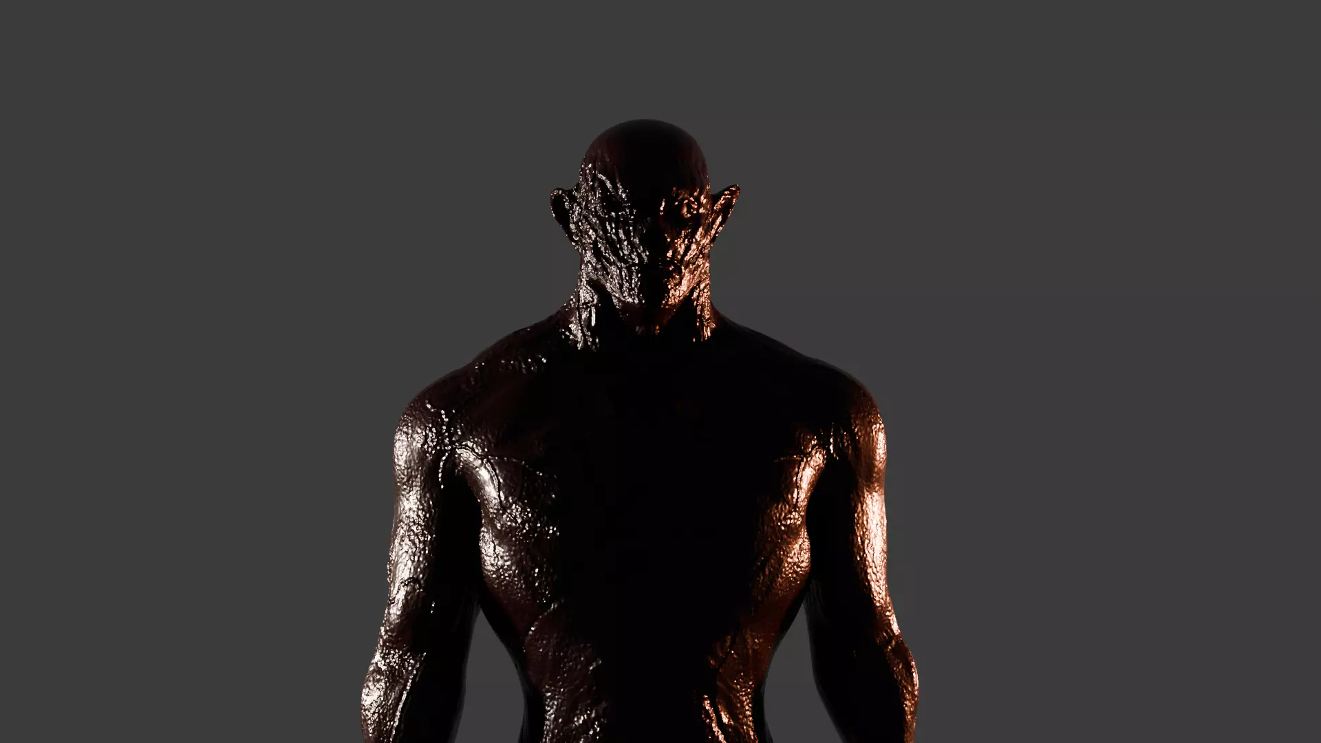 Orc Style Low Poly Low-poly 3D model_0