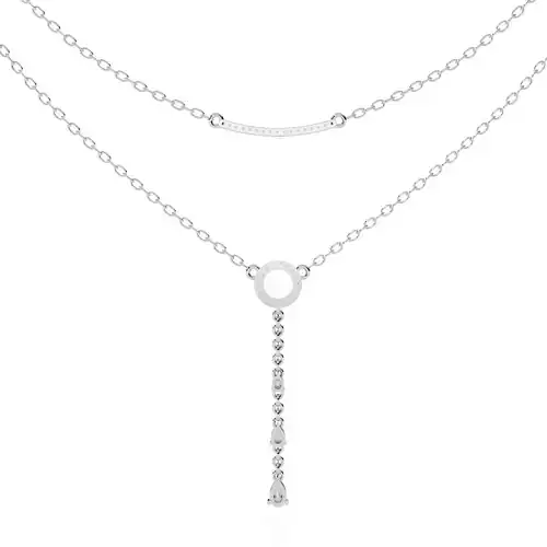 NECKLACE DIAMOND -CAD-0048