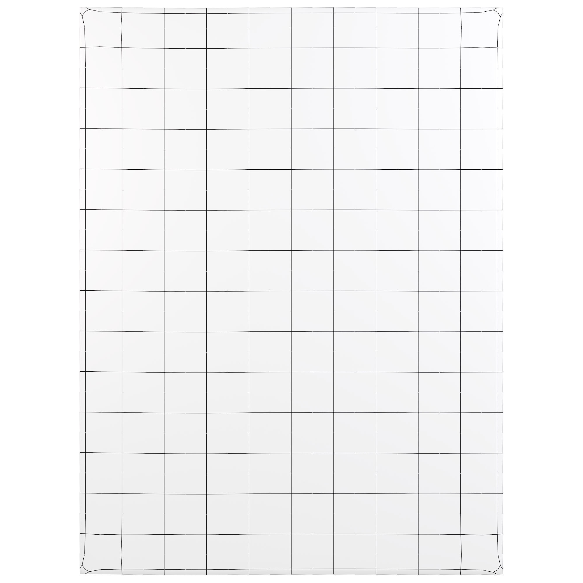 Medallion Kashan Light Blue Traditional Rug Low-poly 3D model_2