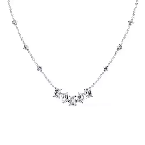 NECKLACE DIAMOND -CAD-009 3D model