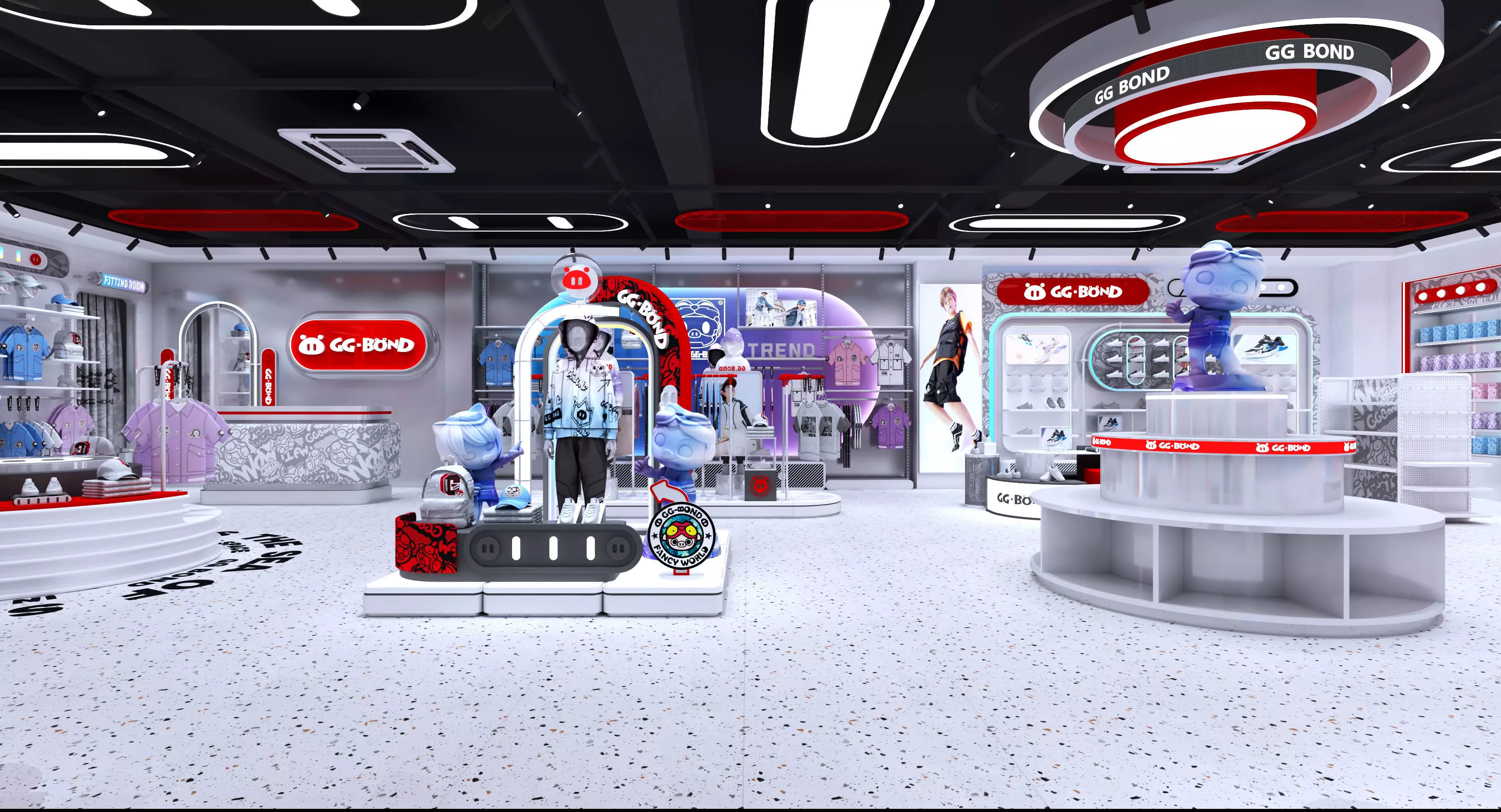 Childrens Clothing Store 3D model