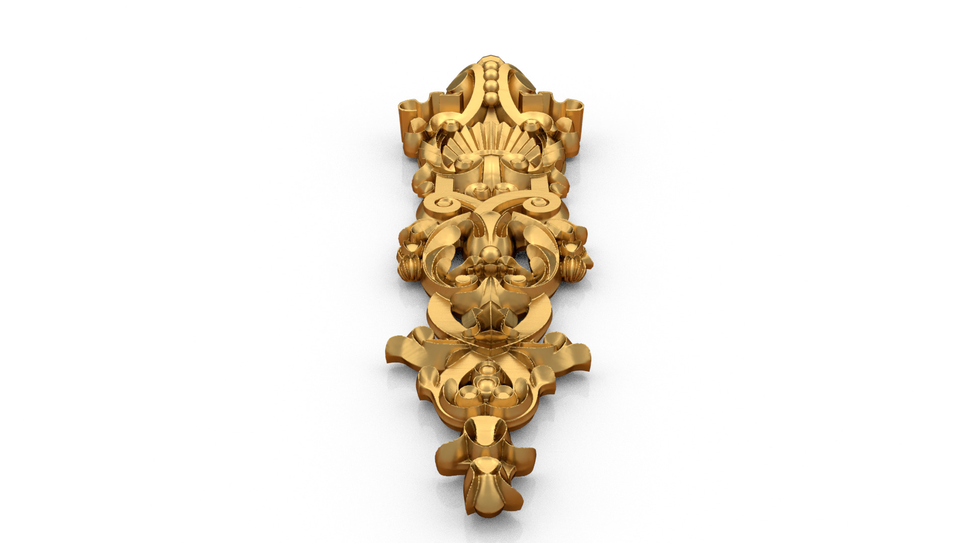 carved classic decorative ornament cnc 3d printing stl 01 3D model_3