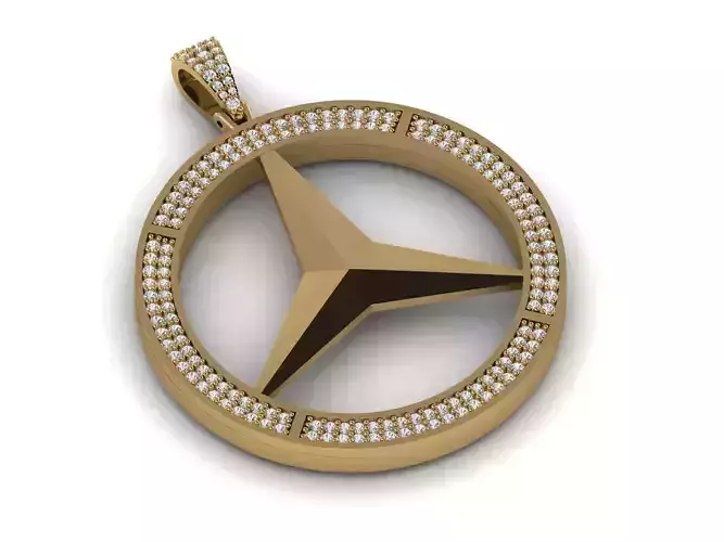 Custom Diamond Pendant