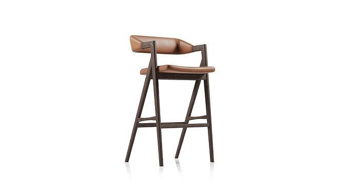 Nuevo Anita barstool 3D model
