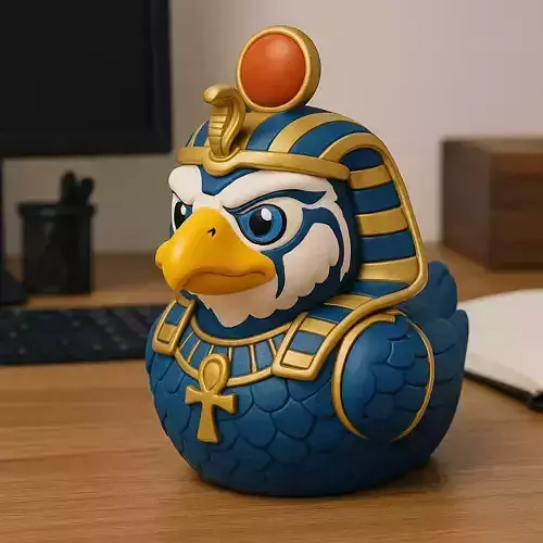 Rubber Duck - God horus model - 3d print 3D print model