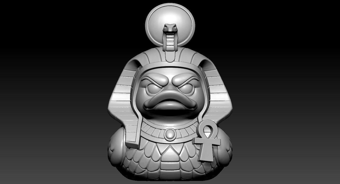 Rubber Duck - Ra - Sun god - 3D print 3D print model_1