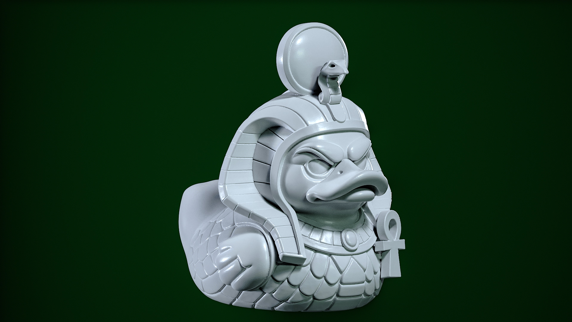 Rubber Duck - Ra - Sun god - 3D print 3D print model_2