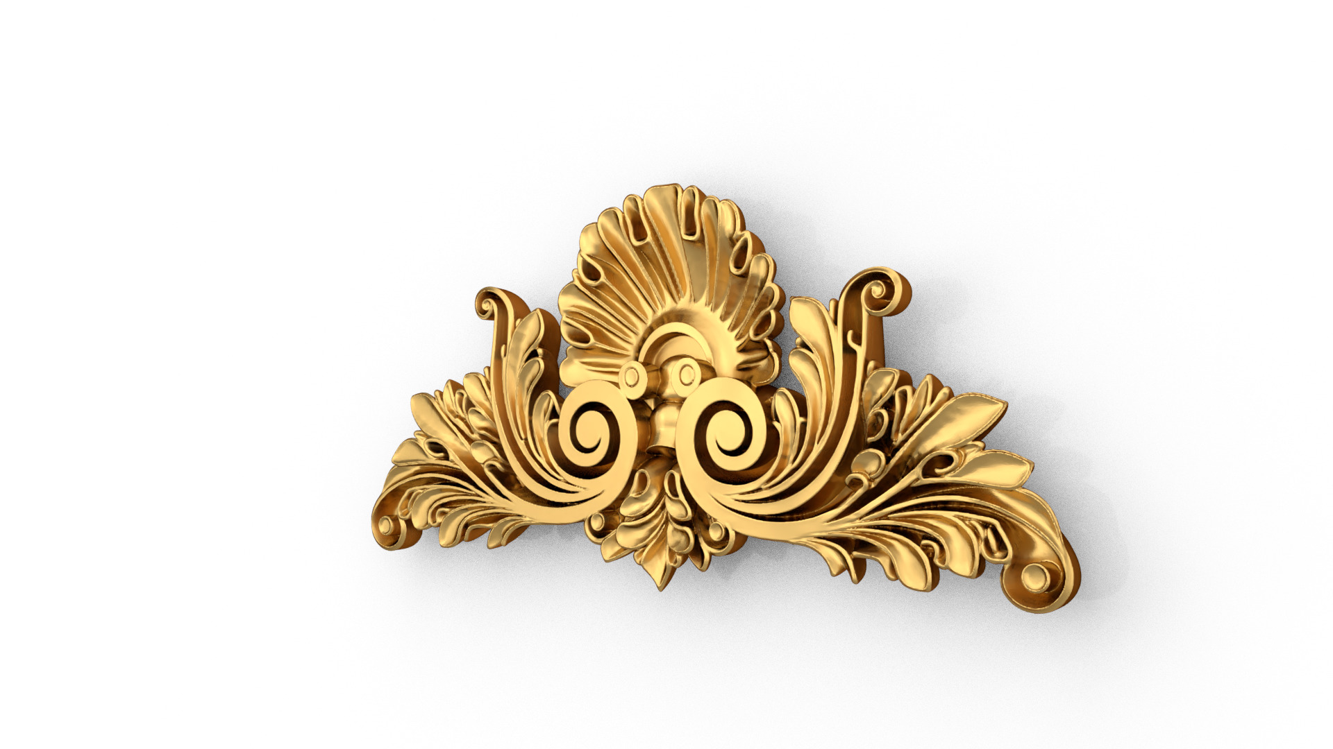 carved classic decorative ornament cnc 3d printing stl 02 3D model_2