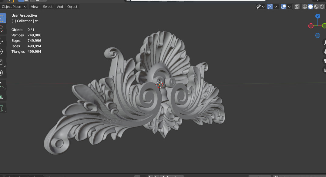 carved classic decorative ornament cnc 3d printing stl 02 3D model_9