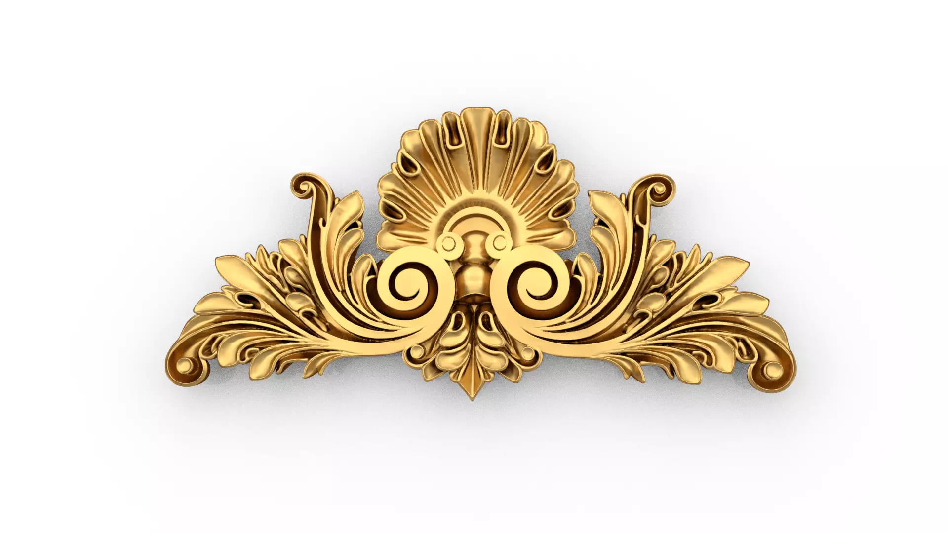 carved classic decorative ornament cnc 3d printing stl 02 3D model_0